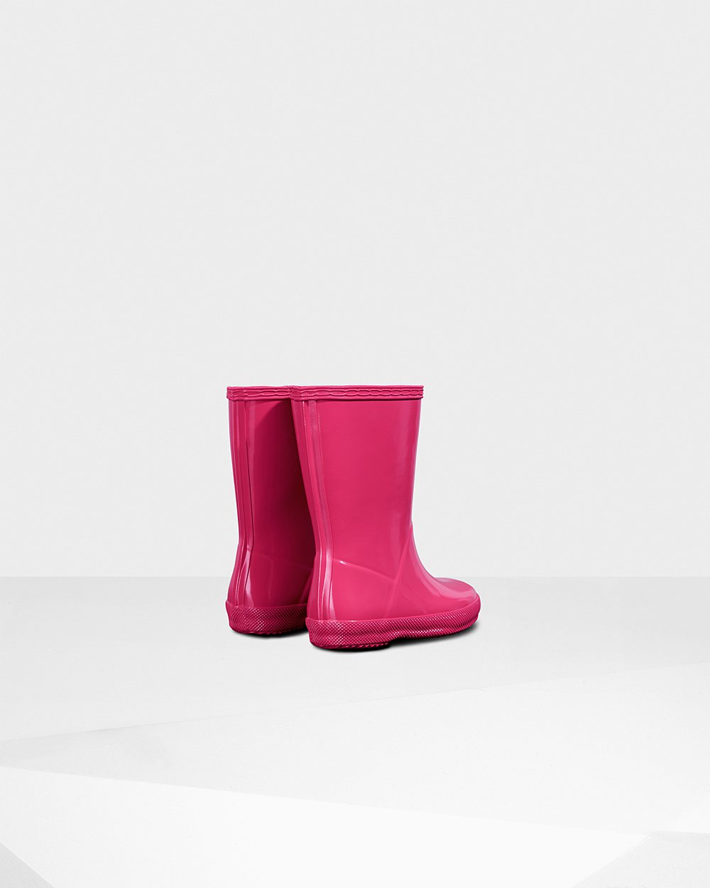 Botas De Agua Original First Classic Gloss Hunter Niños - Rosas Claro - 268493FYL